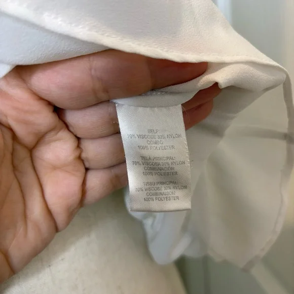 NICOLE MILLER Artelier White Ruffle Top - Picture 5 of 7